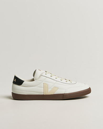 Veja Panenka Leather Sneaker White/Black Bark – Wit