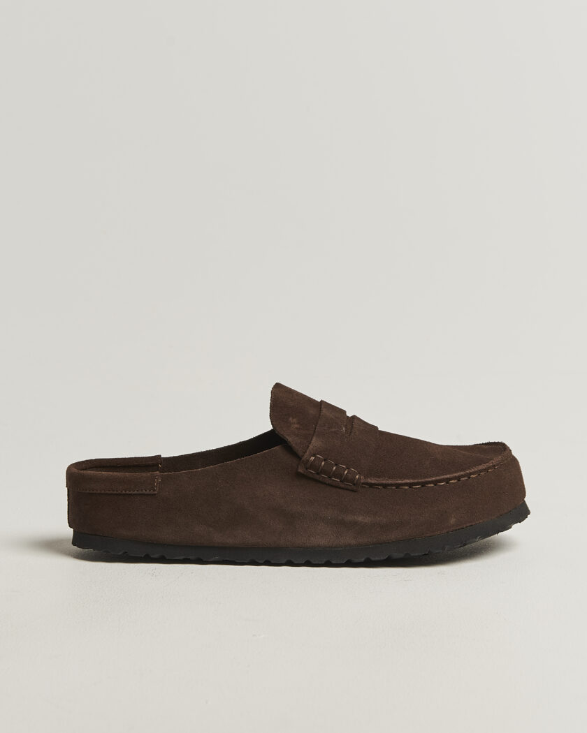 BIRKENSTOCK Naples Carafe Suede – Bruin