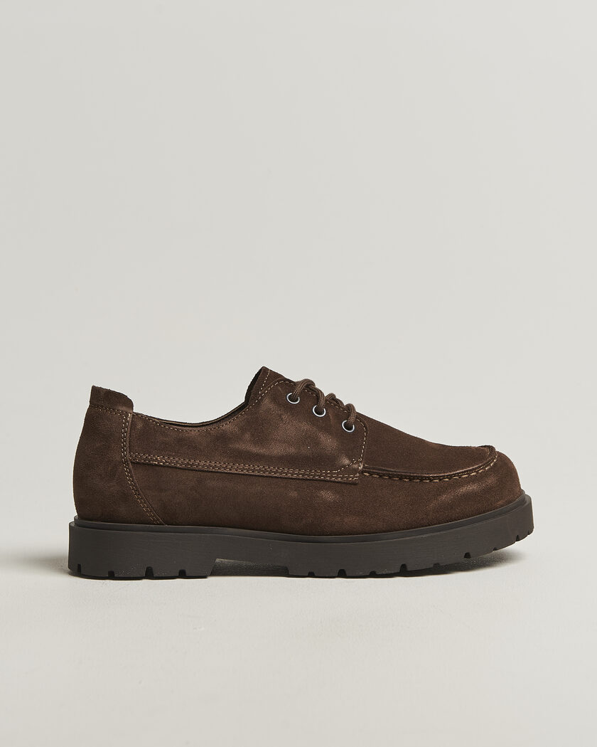 BIRKENSTOCK Highwood Moc Oxford Carafe Suede – Bruin