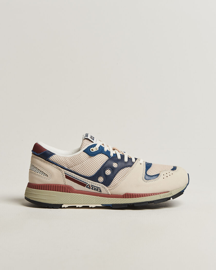 Saucony Azura Lux Running Sneaker Tofu/Dress Blue – Wit