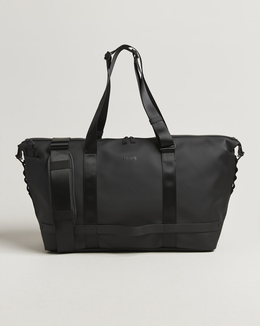 RAINS OTG Weekendbag Black – Zwart