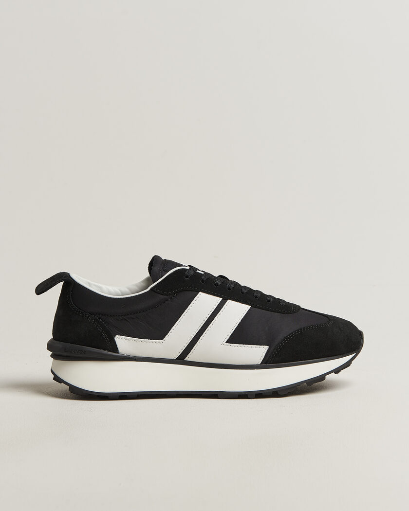 Lanvin Bumpr Running Sneakers Black/White – Zwart