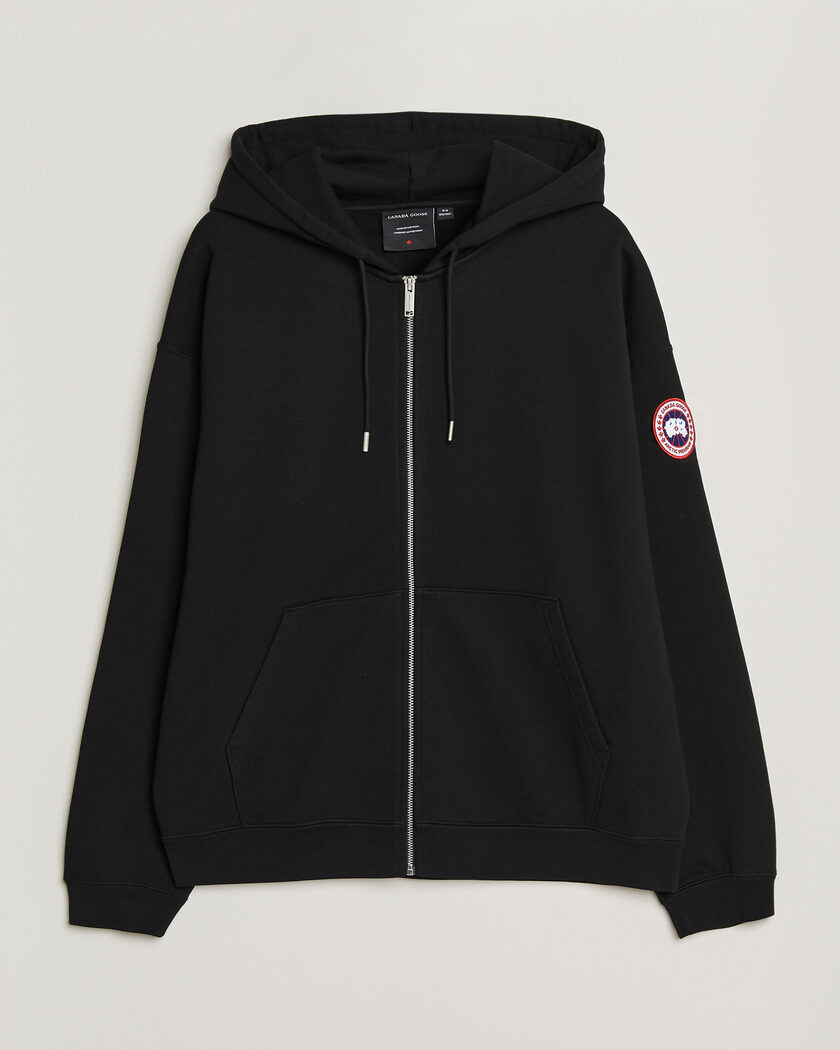 Canada Goose Rove Full Zip Hoody Black – Zwart