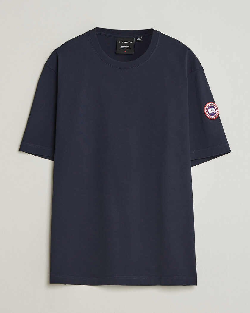 Canada Goose Novo Logo T-Shirt Nocturne – Blauw