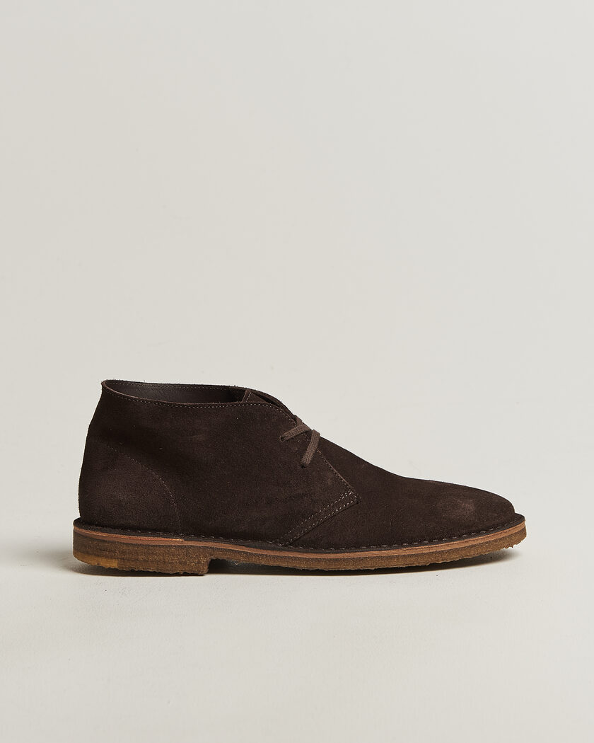 Astorflex Montflex Chukka Boots Dark Brown Suede – Bruin