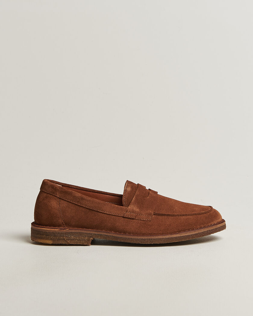 Astorflex Sadelflex Loafers Brown Suede – Bruin