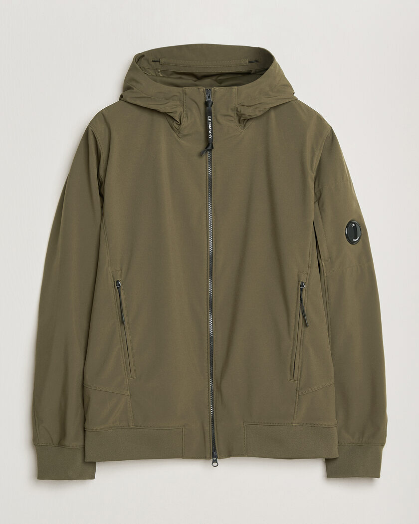 C.P. Company Shell R Hooded Jacket Dark Green – Groen