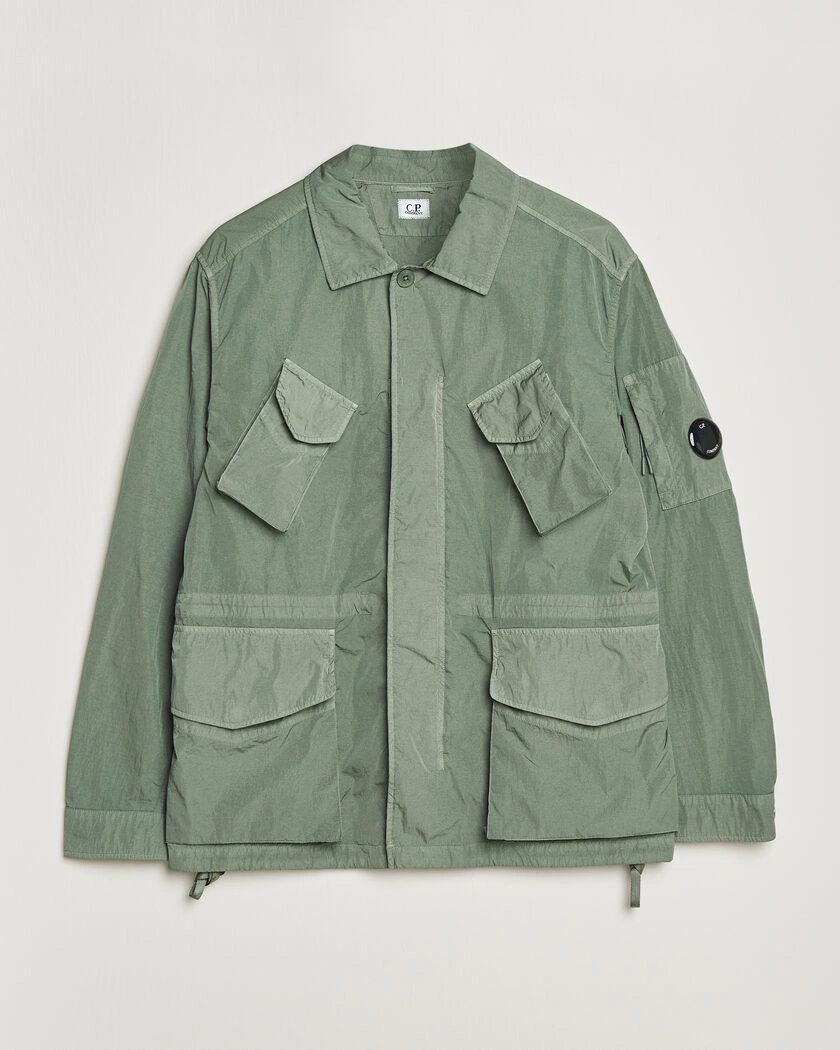 C.P. Company Heavy Chrome R Jungle Jacket Green – Groen