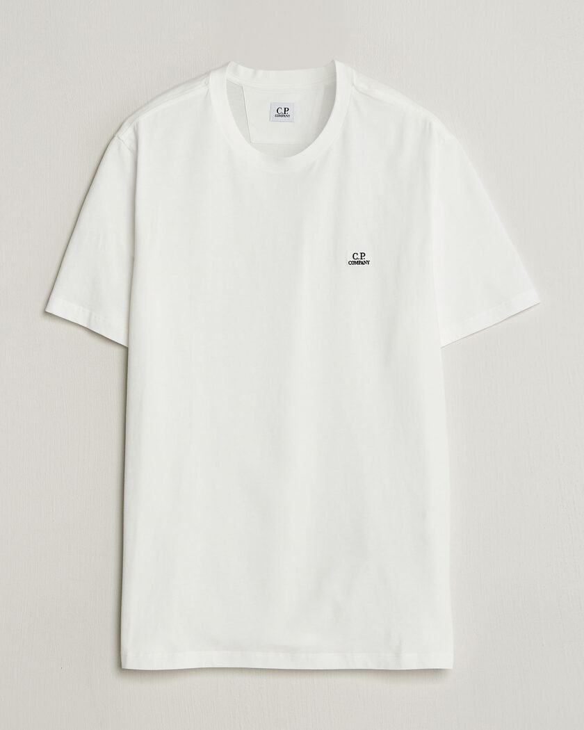 C.P. Company Short Sleeve Small Logo T-Shirt White – Wit