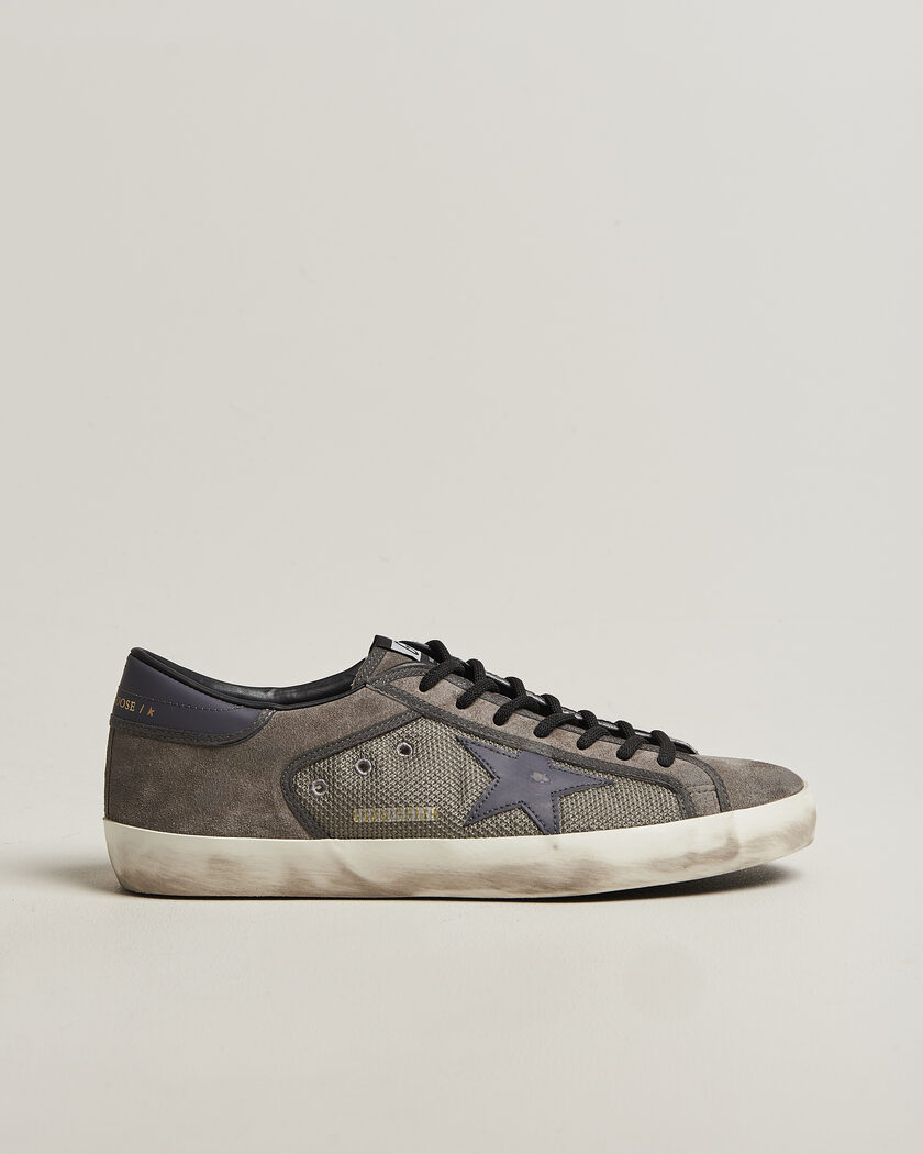 Golden Goose Super-Star Sneakers Dark Grey – Grijs