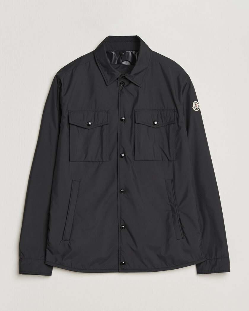 Moncler Chirano Shirt Jacket Black – Zwart