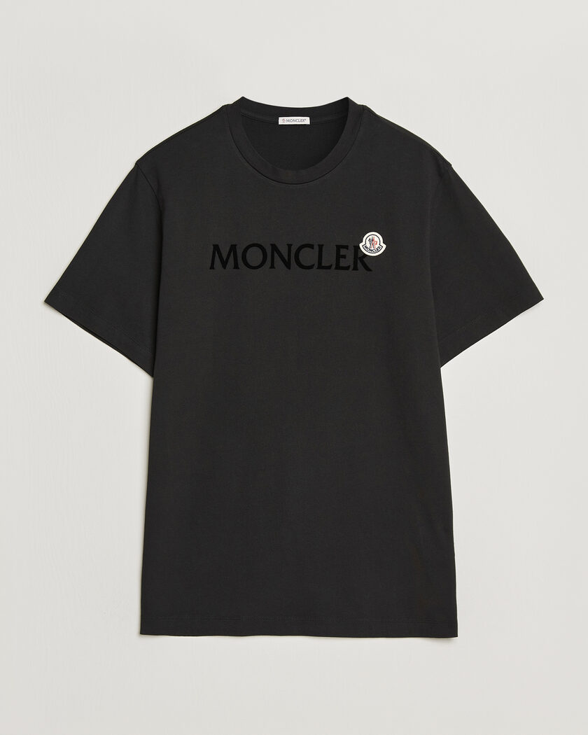 MONCLER フロントロゴ T-SHIRT/size(L)/正規品 Moncler Embossed Logo T-Shirt Black | Man - CareOfCarl.nl