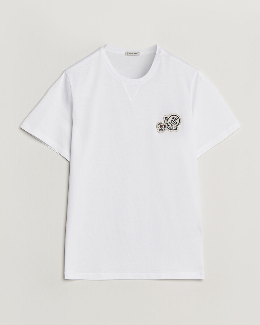 Jil Sander Round Collar Logo T-Shirt White | Man - CareOfCarl.nl
