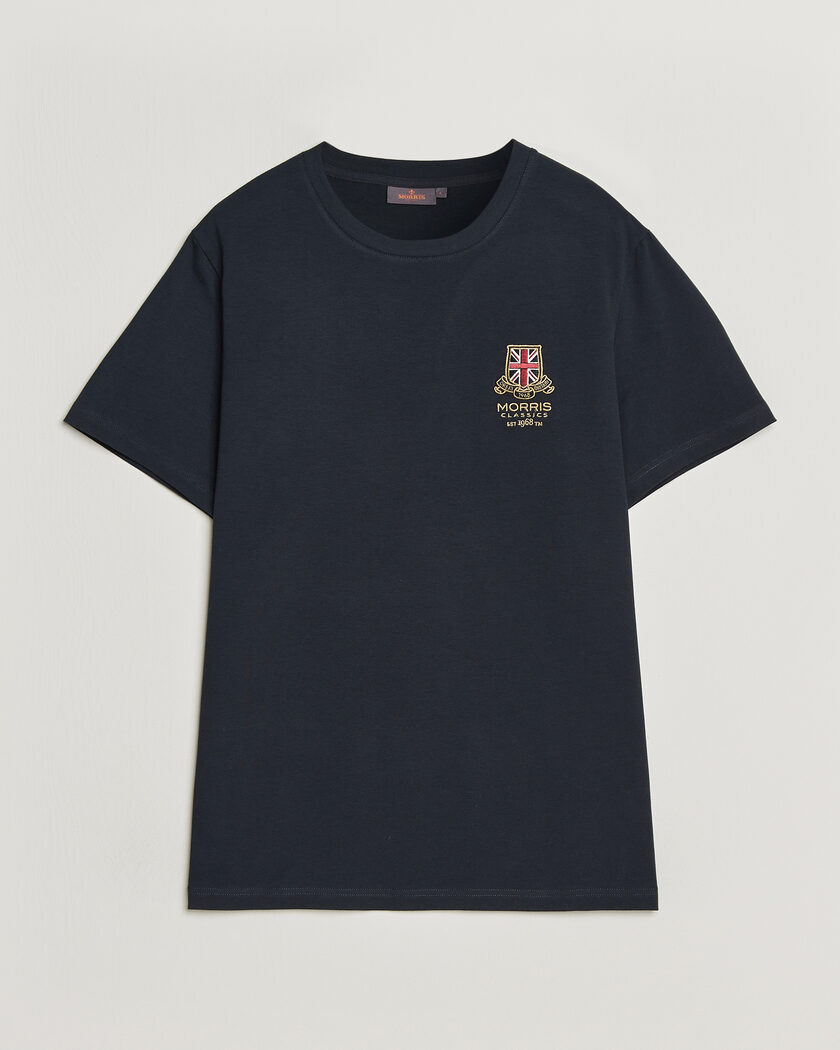 Morris Barton T-Shirt Navy – Blauw