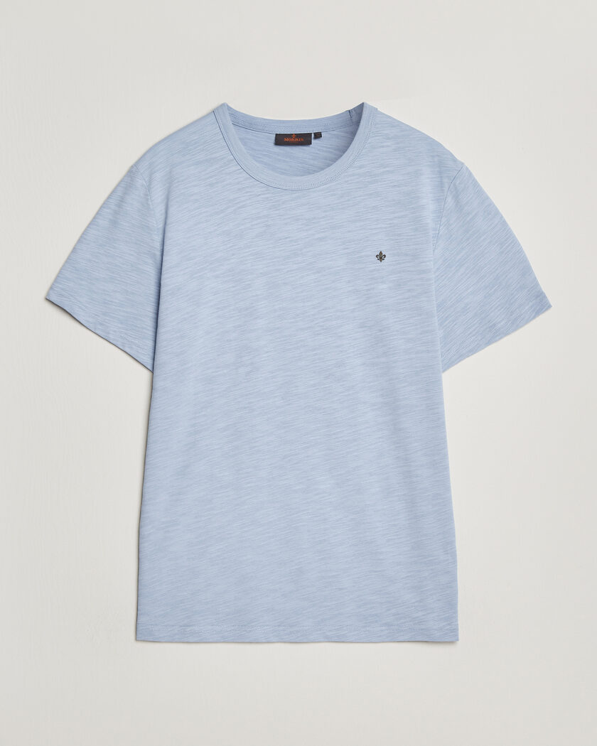 Morris Watson Slub T-Shirt Light Blue – Blauw