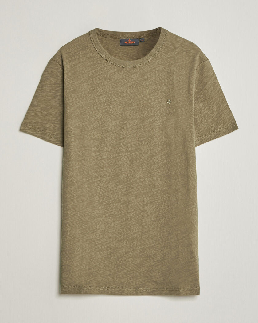 Morris Watson Slub T-Shirt Olive – Groen