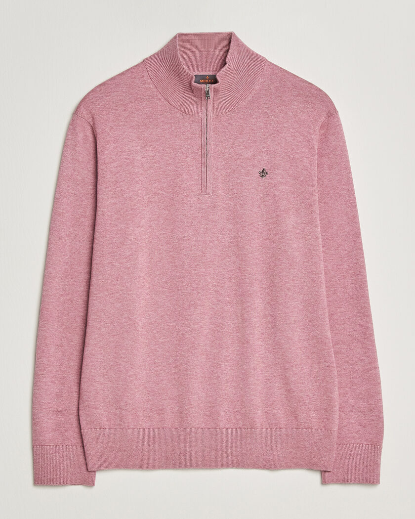 Morris Riley Half-Zip Pink – Roze