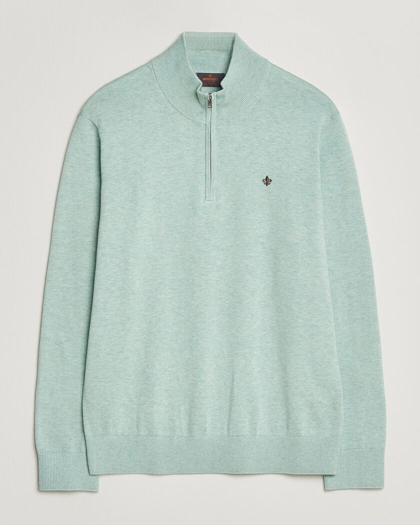 Morris Riley Half-Zip Green – Groen