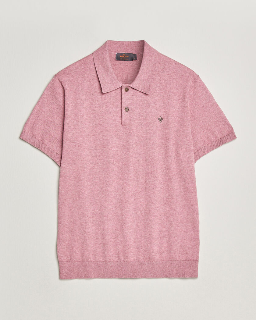 Morris Riley Short Sleeve Polo Pink – Roze