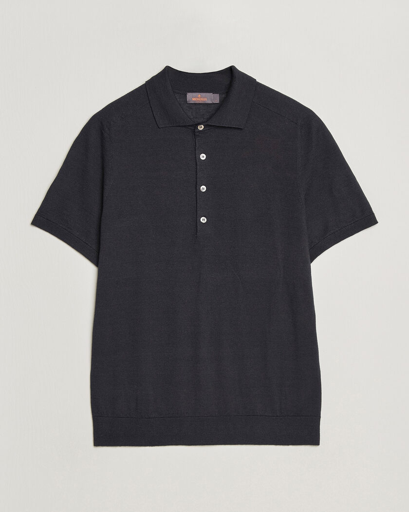 Morris Colin Short Sleeve Polo Shirt Navy – Blauw