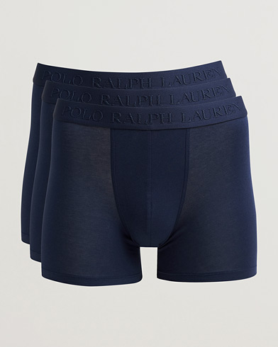 Polo Ralph Lauren 3-Pack Boxer Briefs Navy – Blauw