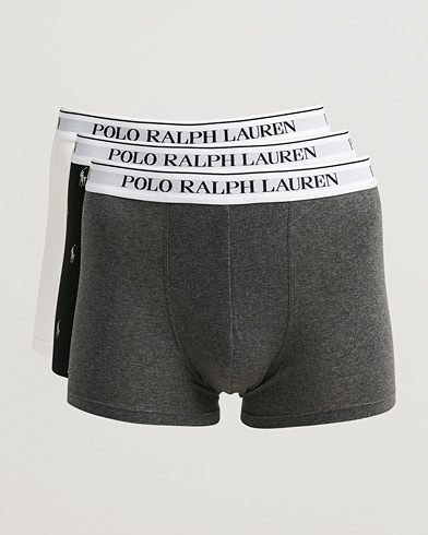 Polo Ralph Lauren 3-Pack Trunk White/Grey/Black – Meerkleurig