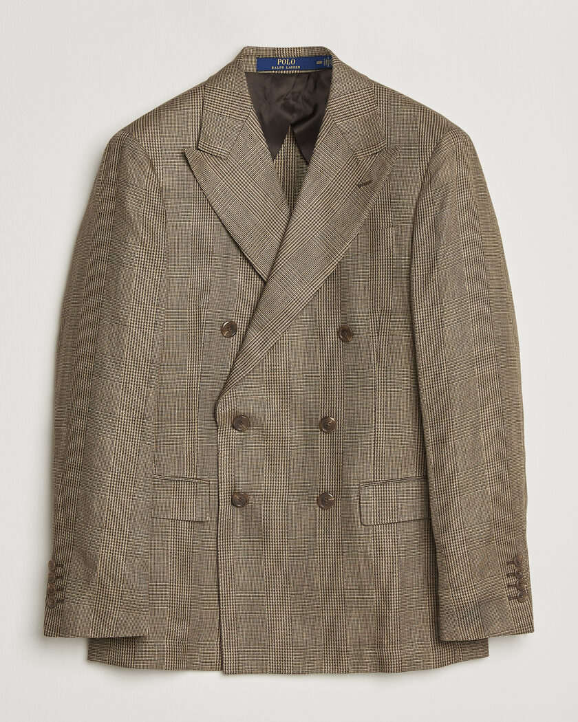 Polo Ralph Lauren Mini Glenplaid DB Blazer Sage Multi – Meerkleurig