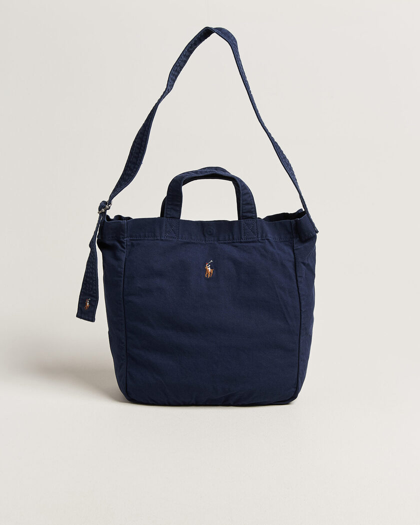 Polo Ralph Lauren Canvas Tote Bag Newport Navy – Blauw
