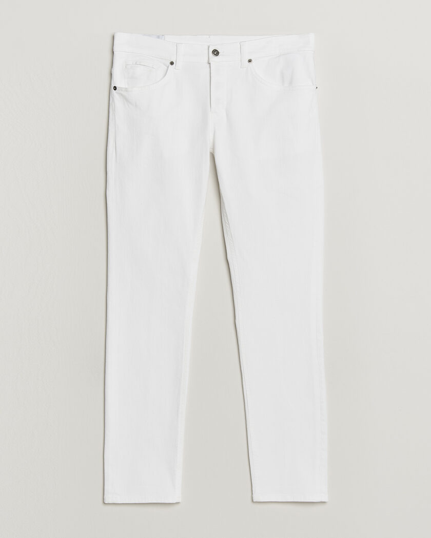 Dondup George Bullstretch 5-Pocket Pants White – Wit