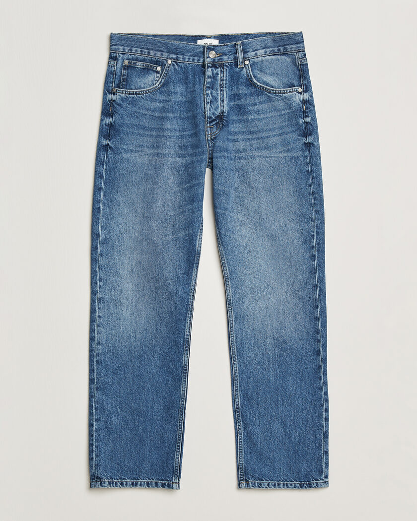 NN07 Sonny Regular Fit Jeans Blue Distressed – Blauw