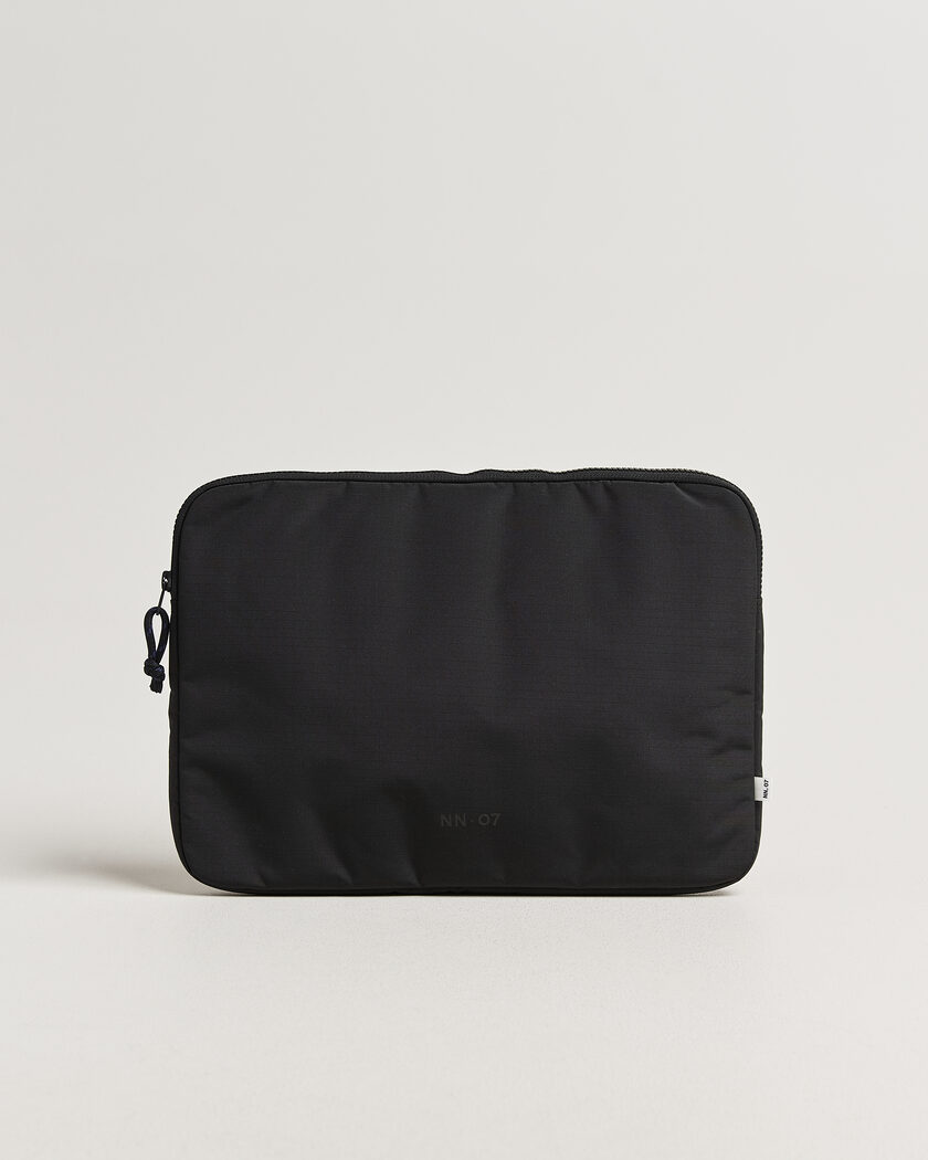 NN07 Nylon Ripstop Computer Sleeve Black – Zwart