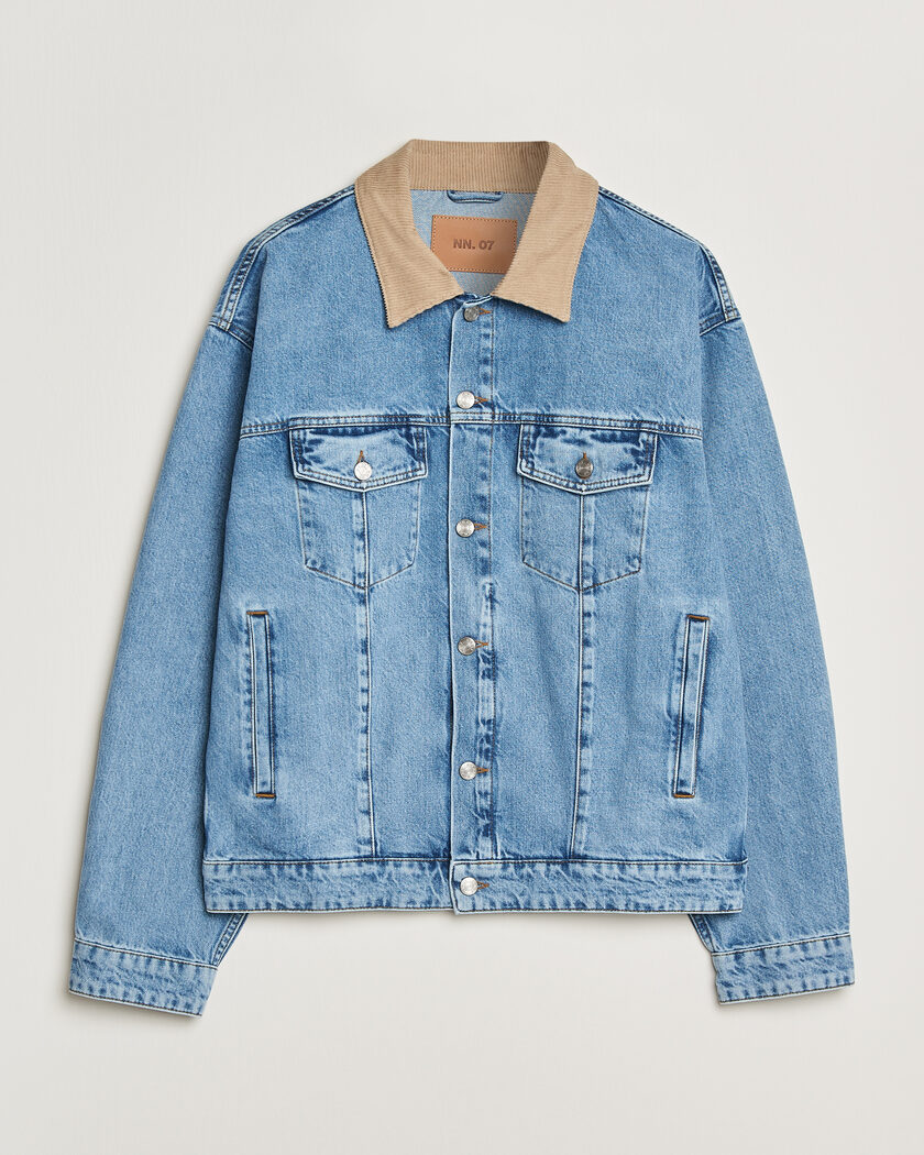 NN07 Roy Denim Jacket Vintage Blue – Blauw