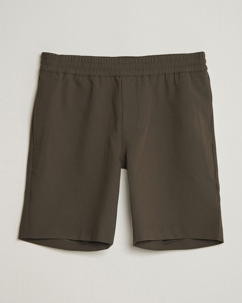 Samsøe Samsøe Smith Drawstring Shorts Black Olive – Groen