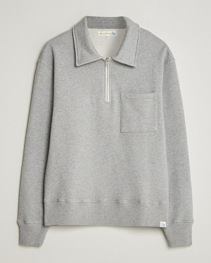 Polo Ralph Lauren Textured Half Zip Andover Heather | Man