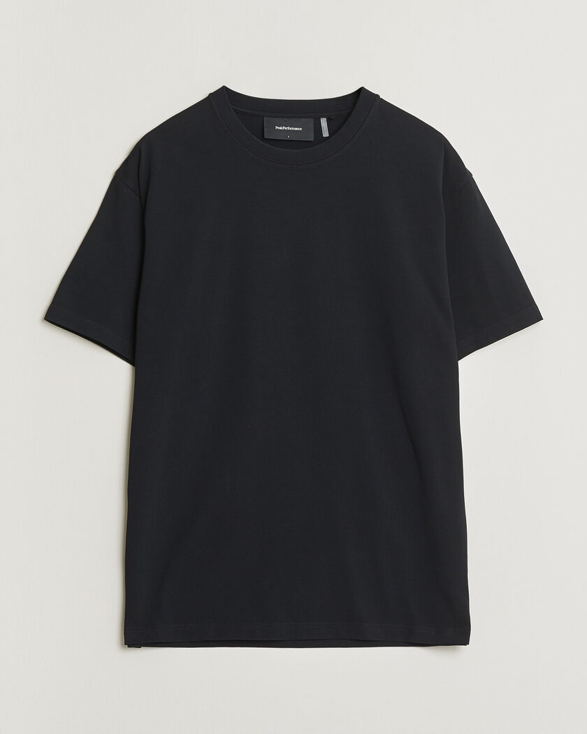 Peak Performance Heavy Cotton T-Shirt Black – Zwart