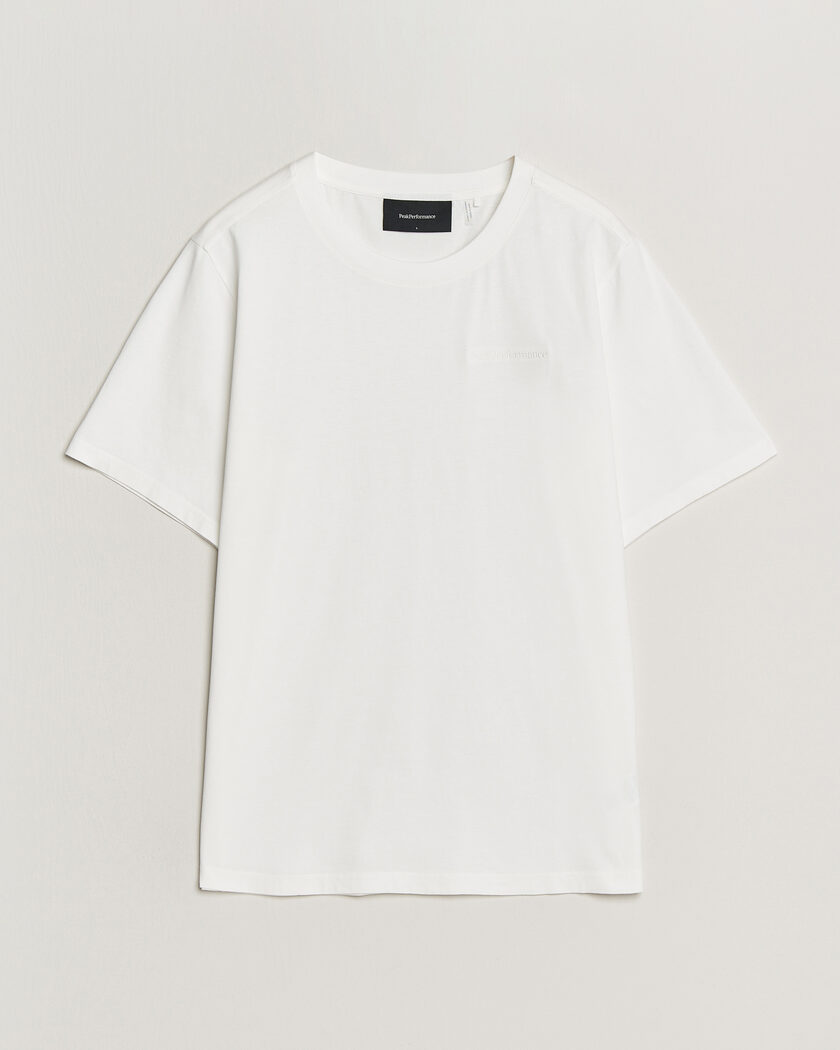 Peak Performance Original Crew Neck T-Shirt Off White – Wit