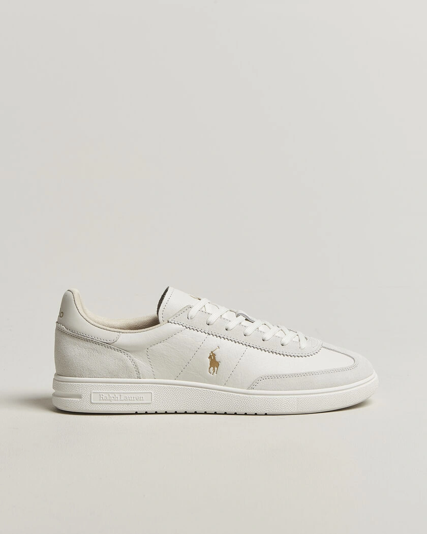 Polo Ralph Lauren Bedford Leather/Suede Sneakers Bianco – Wit