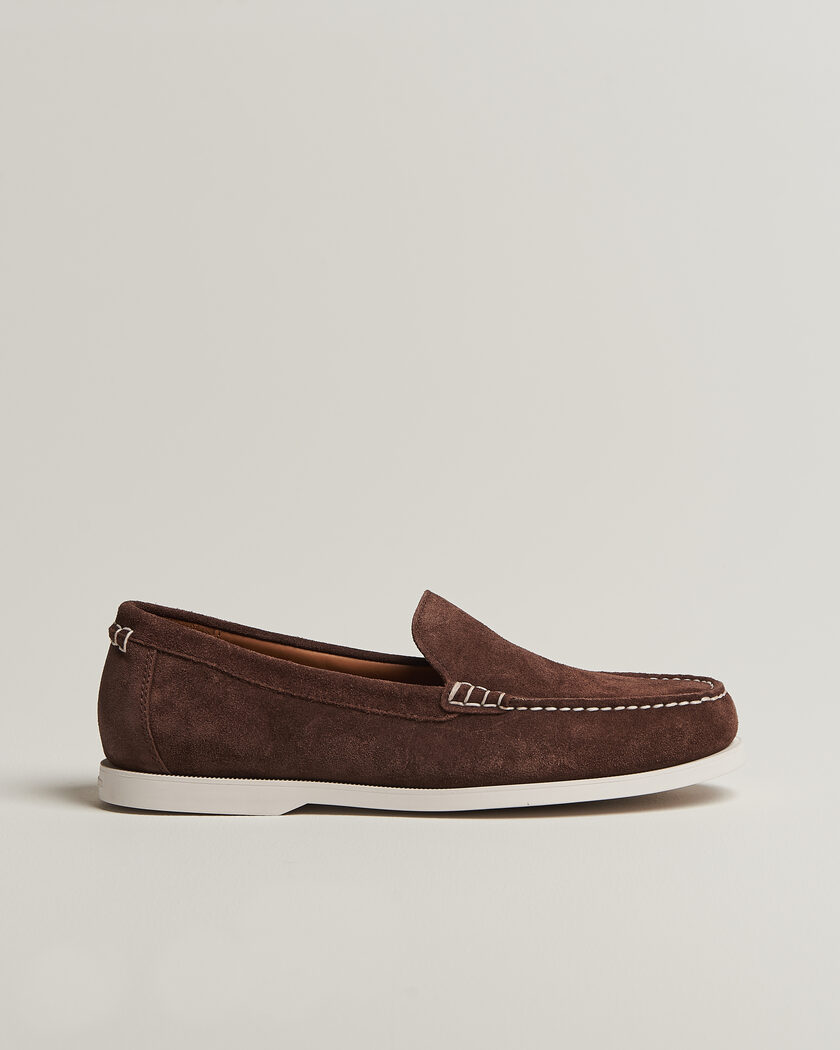 Polo Ralph Lauren Merton Casual Suede Loafers Dark Brown – Bruin