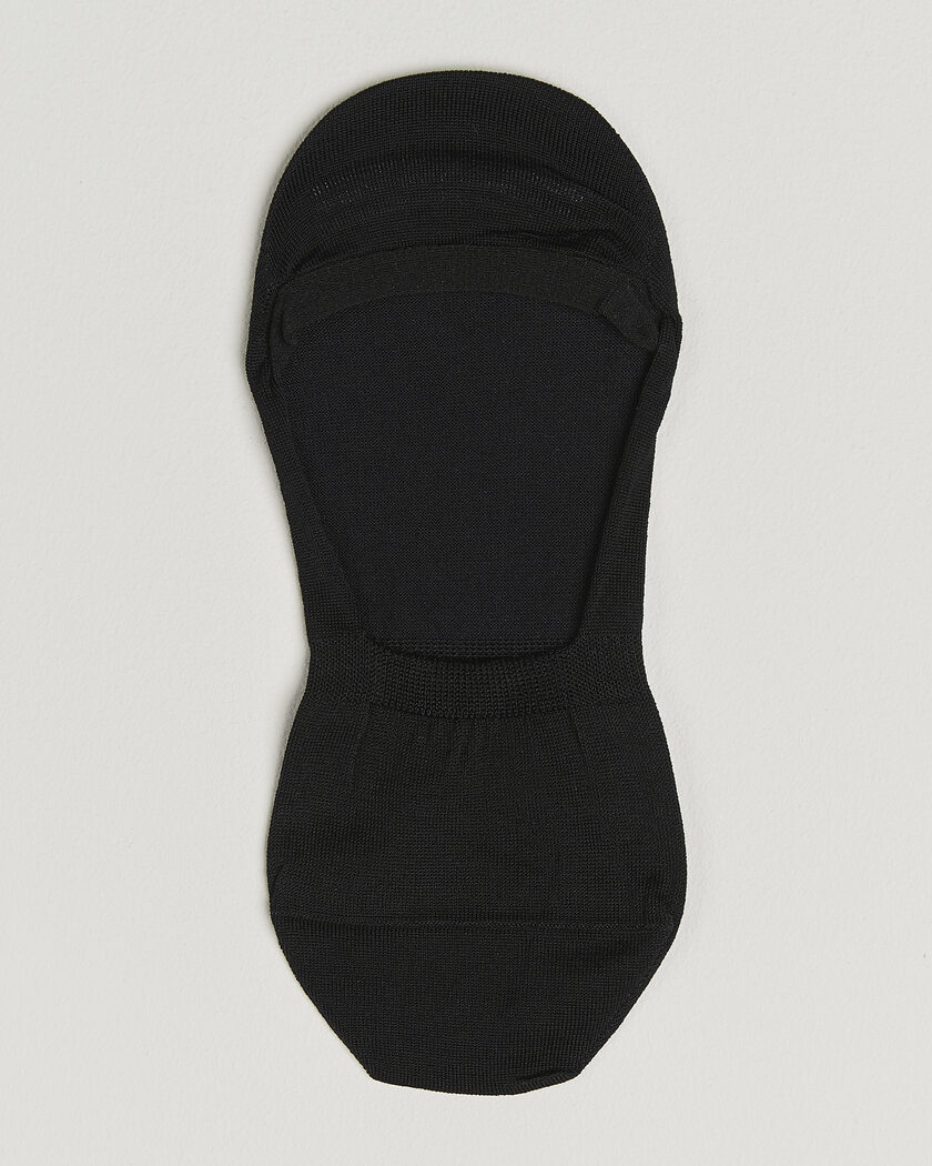 Bresciani Step In Loafer Socks Black – Zwart