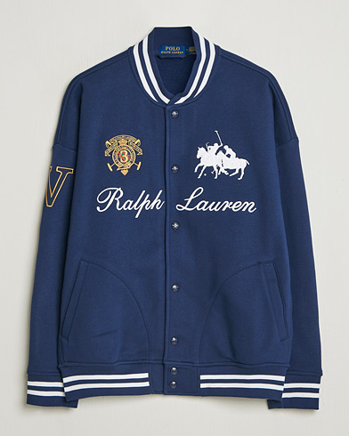 Polo Ralph Lauren Magic Fleece Bomber Jacket Newport Navy – Blauw