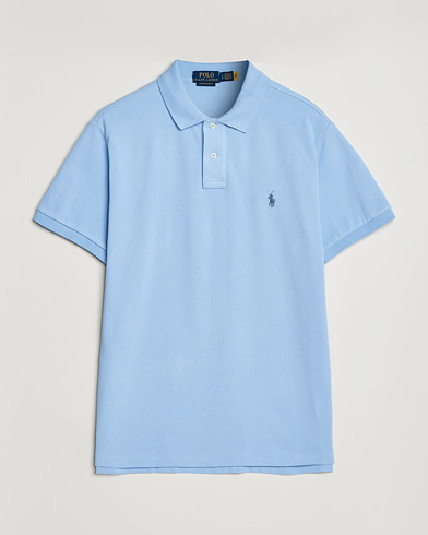 Polo Ralph Lauren Custom Slim Fit Polo Austin Blue – Blauw