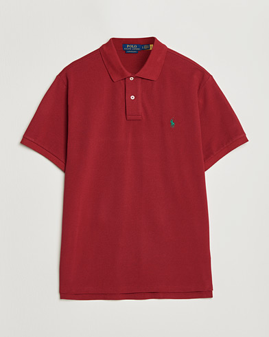 Polo Ralph Lauren Custom Slim Fit Polo Heritage Red – Rood
