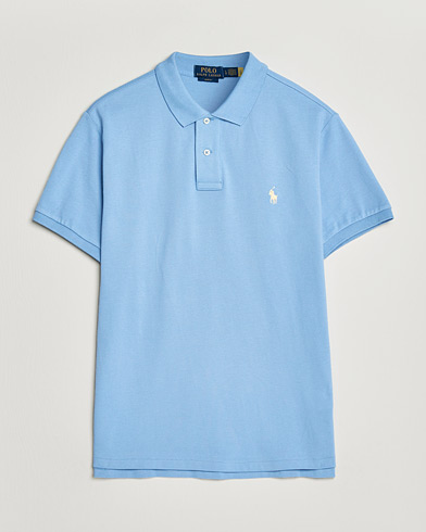 Polo Ralph Lauren Slim Fit Polo Bristol Blue – Blauw