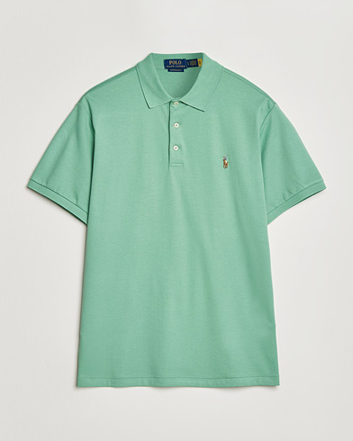 Polo Ralph Lauren Luxury Pima Cotton Polo Faded Mint – Groen