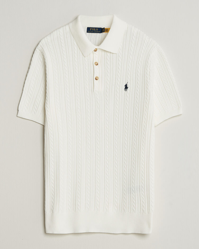 Polo Ralph Lauren Cotton Polo Deckwash White/Navy – Wit