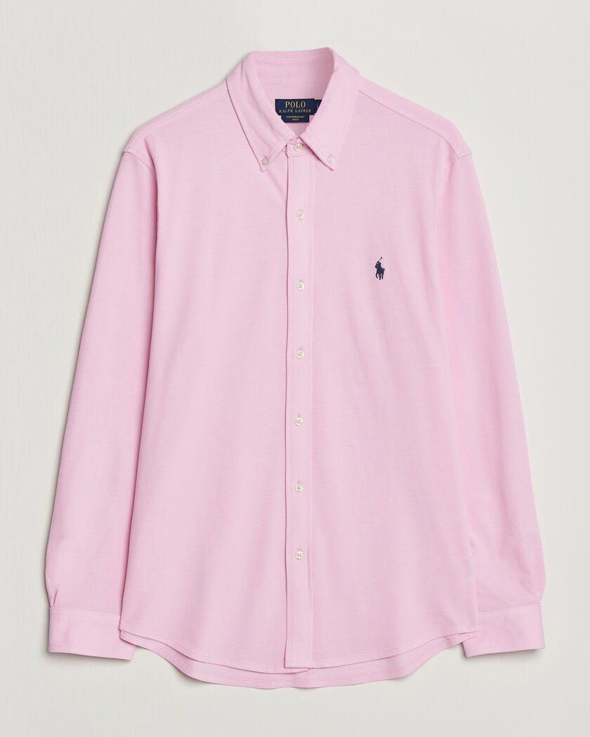 Polo Ralph Lauren Featherweight Mesh Shirt Carmel Pink – Roze
