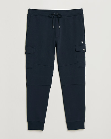 Polo Ralph Lauren Double Knitted Athletic Sweatpants Aviator Navy – Blauw