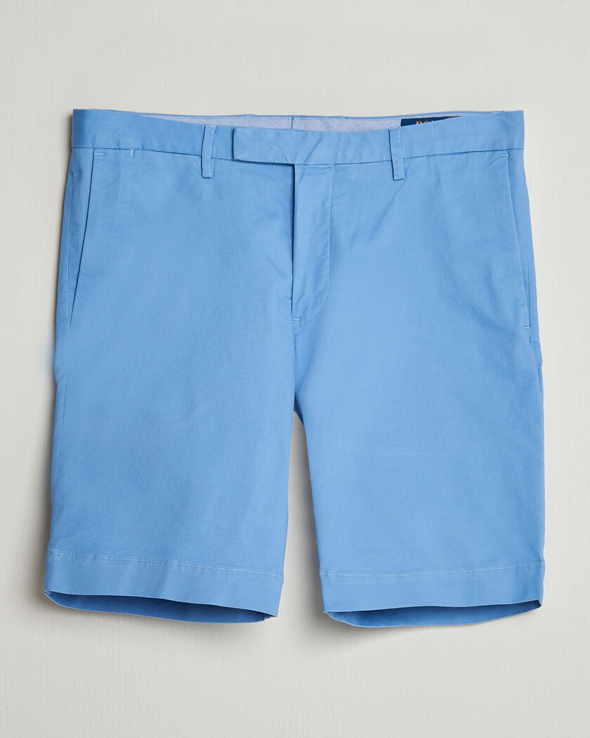 Polo Ralph Lauren Stretch Twill Shorts Sky Blue – Blauw