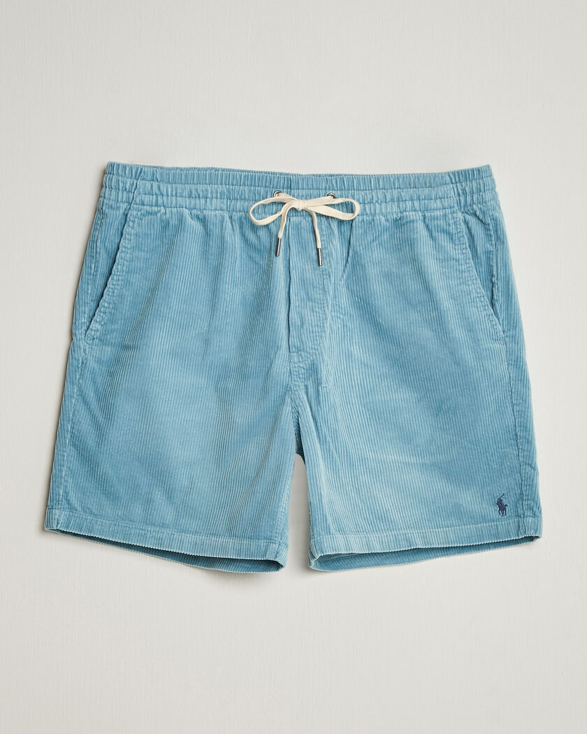 Polo Ralph Lauren Corduroy Shorts Blue Note – Blauw