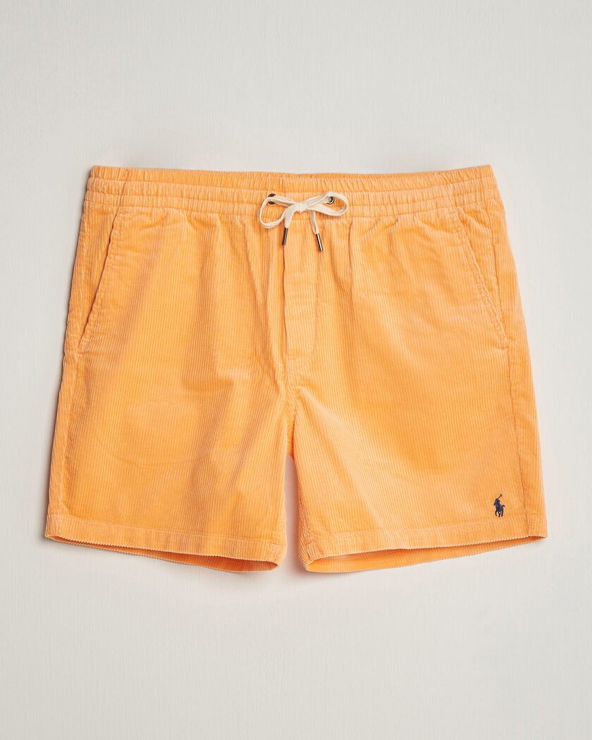 Polo Ralph Lauren Corduroy Shorts Key West Orange – Oranje